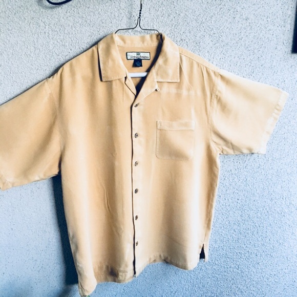 Tommy Bahama Silk Surf Shirt Medium - Picture 3 of 4